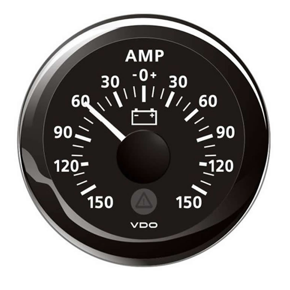 VDO Marine ViewLine Ammeter 150A Black 52mm